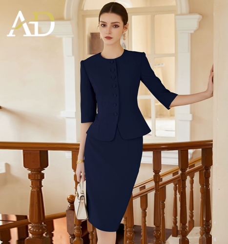 Formal Chic Blazer Suit Set